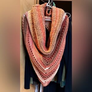 Elegant Multicolor Crochet Scarf